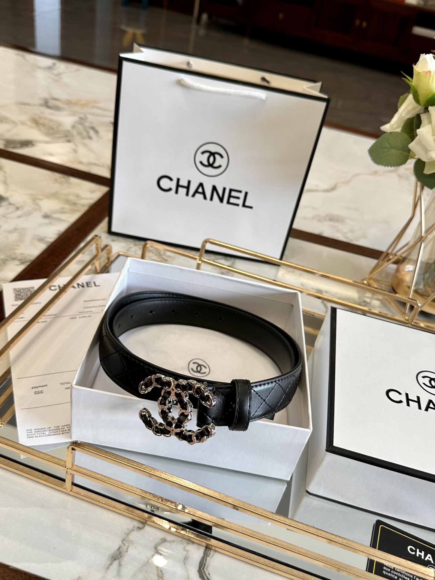 CHANEL belt model 30